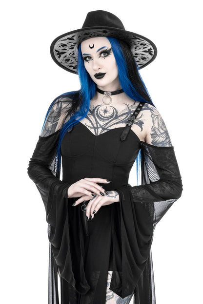Midnight Veil Long Sleeve Top