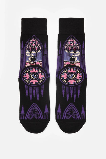 Northern Lights Jacquard Sokken