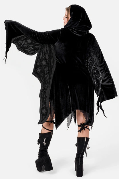 Obsidian Moth Hoodie