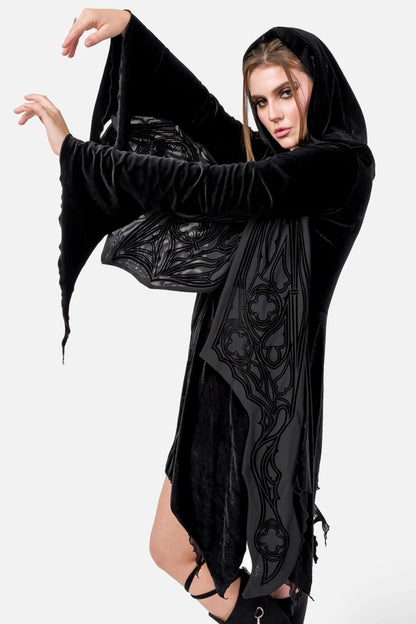 Obsidian Moth Hoodie