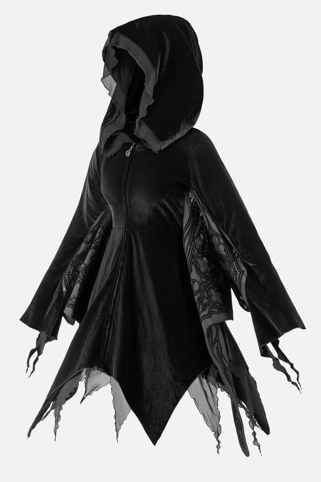 Obsidian Moth Hoodie