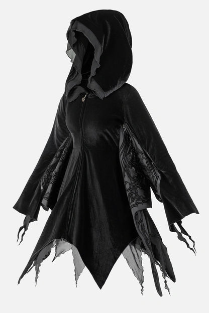 Obsidian Moth Hoodie