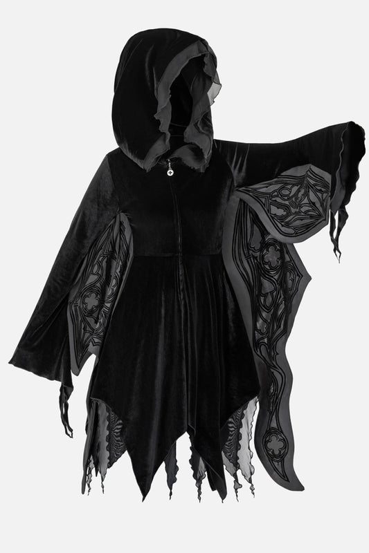 Obsidian Moth Hoodie