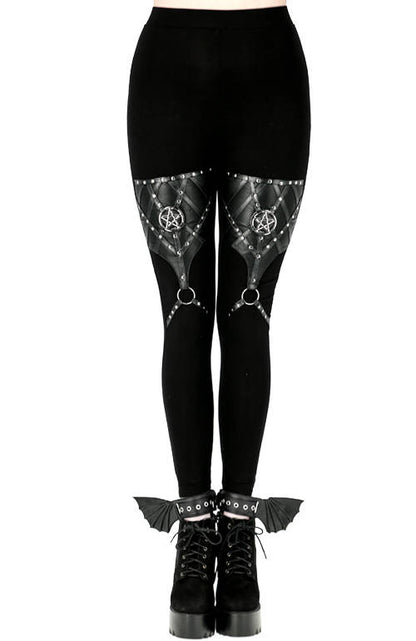 Pentagram Harness Leggings