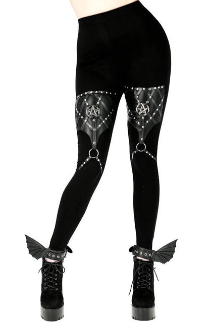 Pentagram Harness Leggings