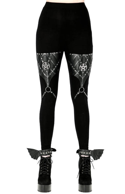 Pentagram Harness Leggings