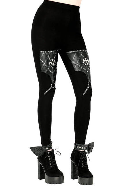 Pentagram Harness Leggings