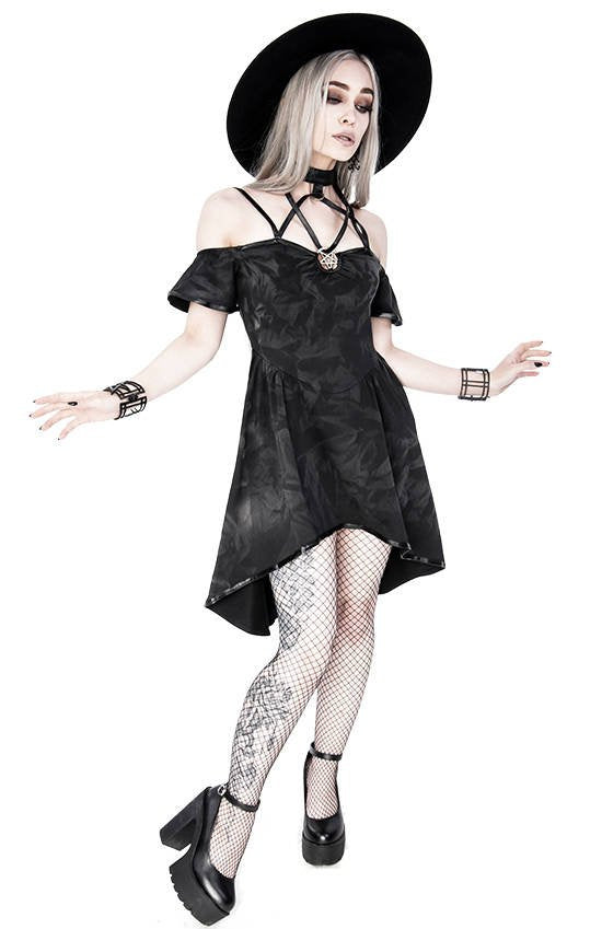 Pentagram Choker Tunic Jurk