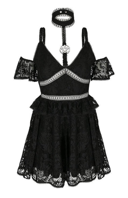 Pentagram Lace Jurk