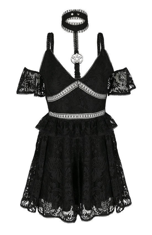 Pentagram Lace Jurk