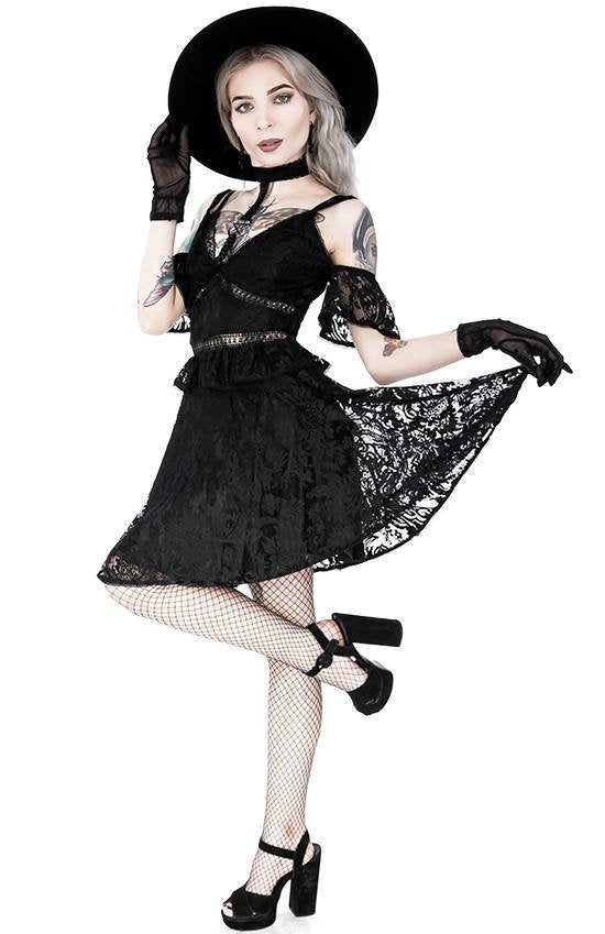 Pentagram Lace Jurk