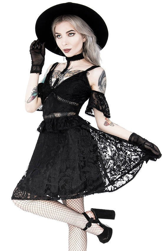 Pentagram Lace Jurk