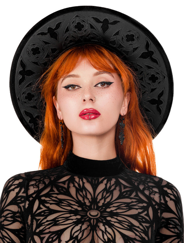 Rosarium Laser Cut Hoed