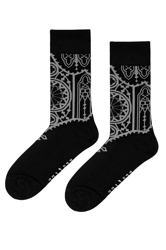 Sacrum Jacquard Sokken - Cathedral Collection