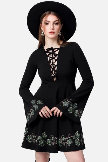 Tangled Vines Mini Jurk