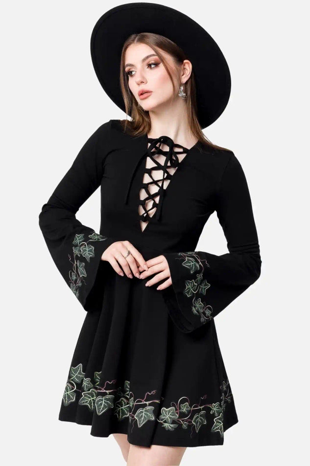 Tangled Vines Mini Jurk