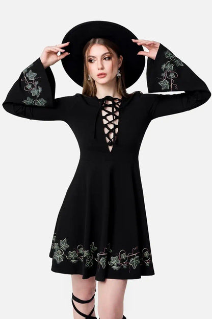 Tangled Vines Mini Jurk