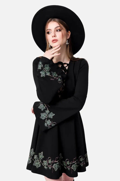 Tangled Vines Mini Jurk