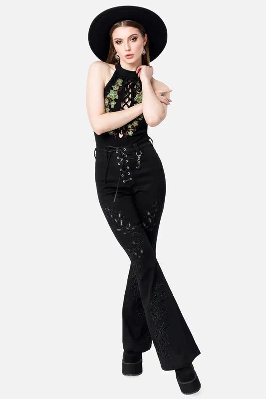 Twisted Fate Bellbottoms Broek