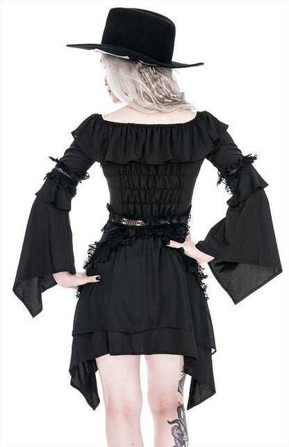 Witchy Bardot Pentagram Jurk