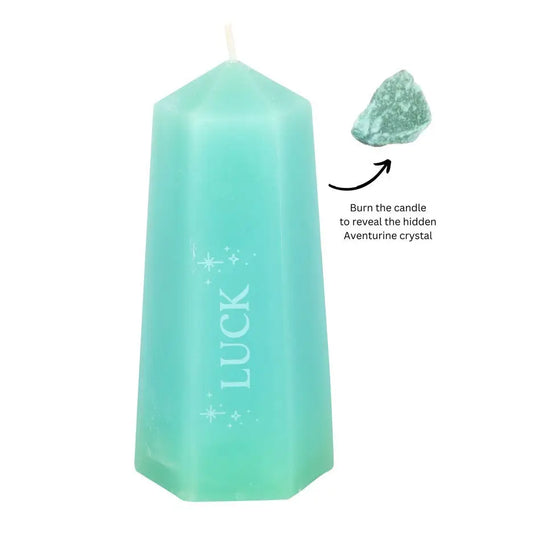 Luck Crystal met ruwe groene aventurijn