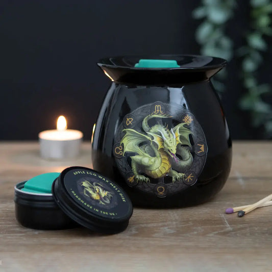 Mabon Wax Melt Burner Gift Set - Anne Stokes