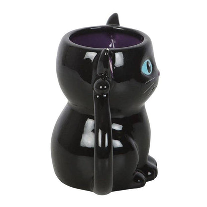 Zwarte Kat Halloween Mok