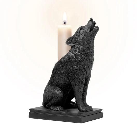 Alchemy - Ulula Noctis Wolf Kandelaar