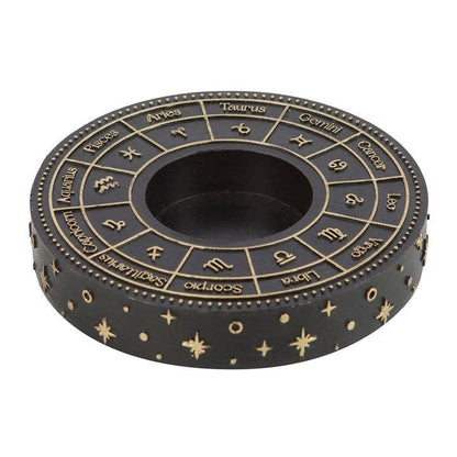 Astrology Wheel Zodiac theelichthouder