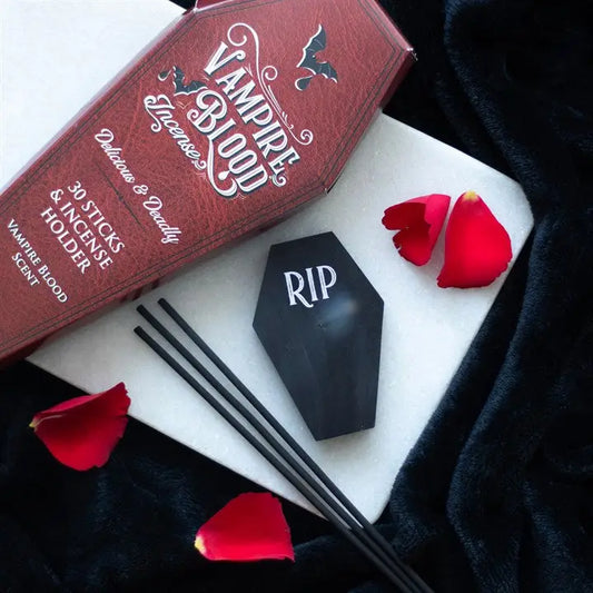 Vampire Blood Wierookstokjes en Kisthouder