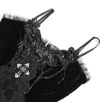 Gothic Muse Black Jurk