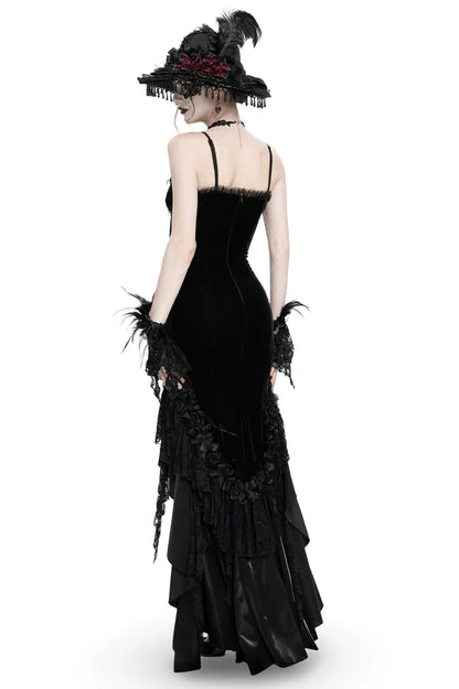 Gothic Muse Black Jurk