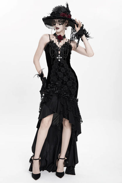 Gothic Muse Black Jurk