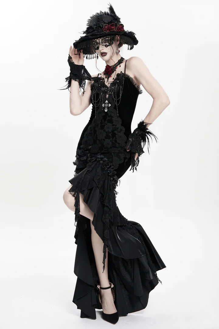 Gothic Muse Black Jurk