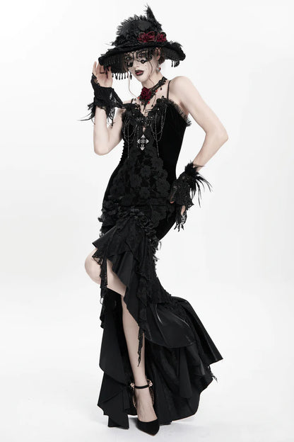 Gothic Muse Black Jurk