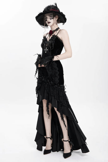 Gothic Muse Black Jurk