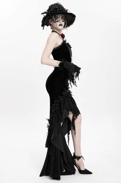 Gothic Muse Black Jurk