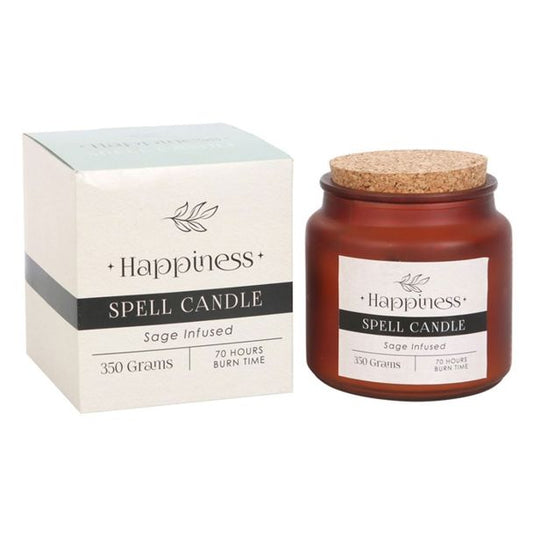 Sage Happiness Spell Candle