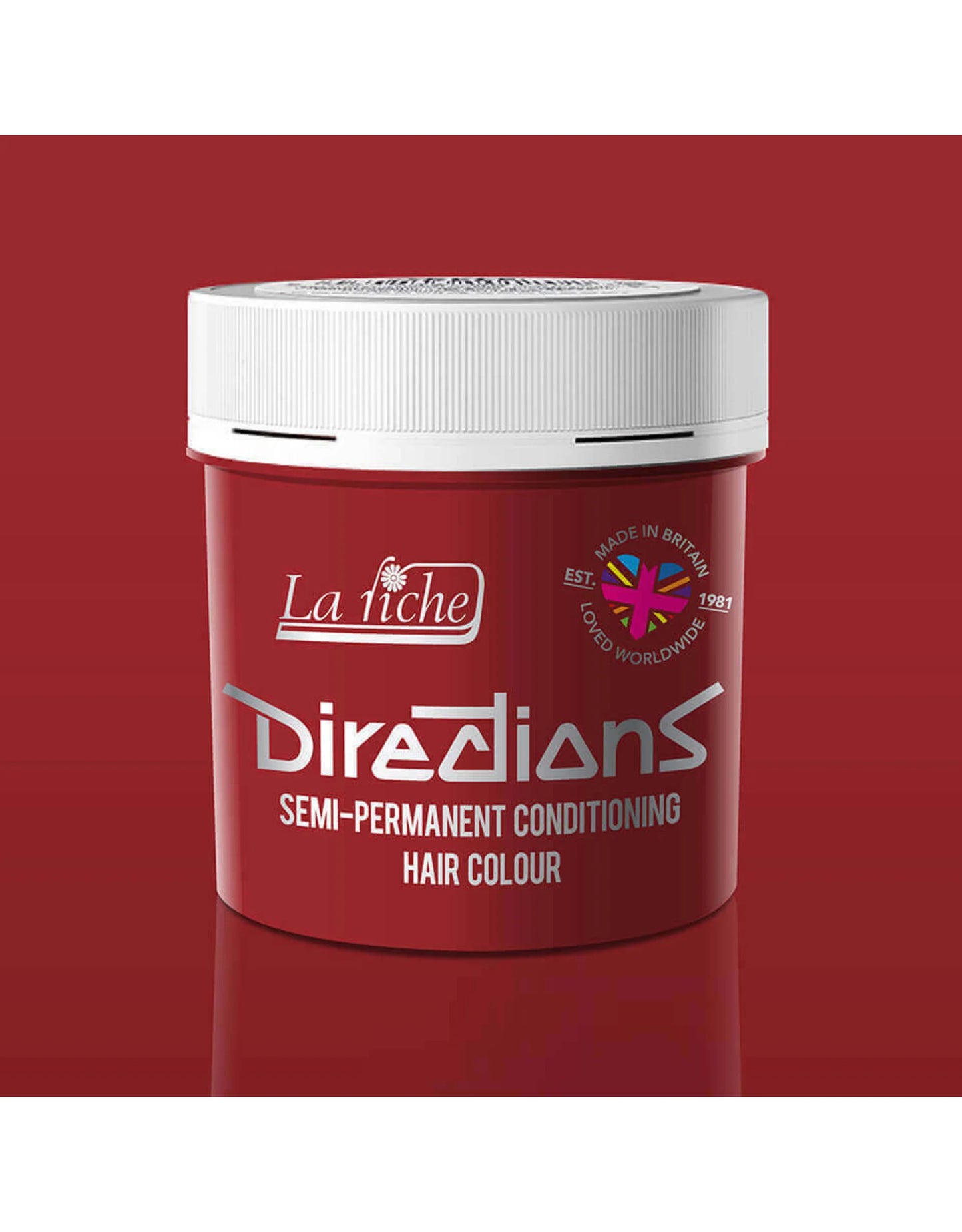 Directions - Vermillion Red