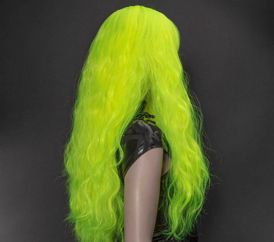 Medusa Cyber Yellow Pruik