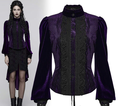 Obsidian Roses Red Top