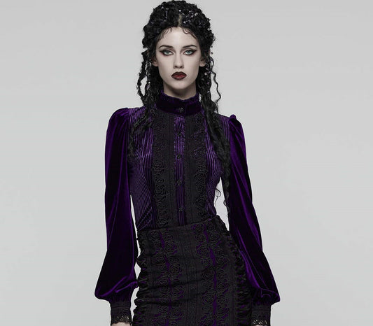 Obsidian Roses Violet Top