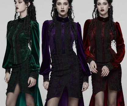 Obsidian Roses Red Top