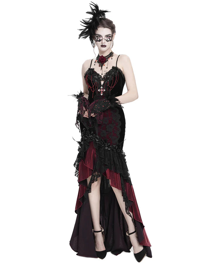 Gothic Muse Black Jurk