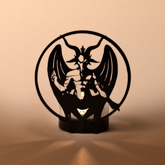 Alchemy - Baphomet - Theelichthouder