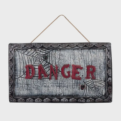 Deurplaat Danger - Animated (47cm)