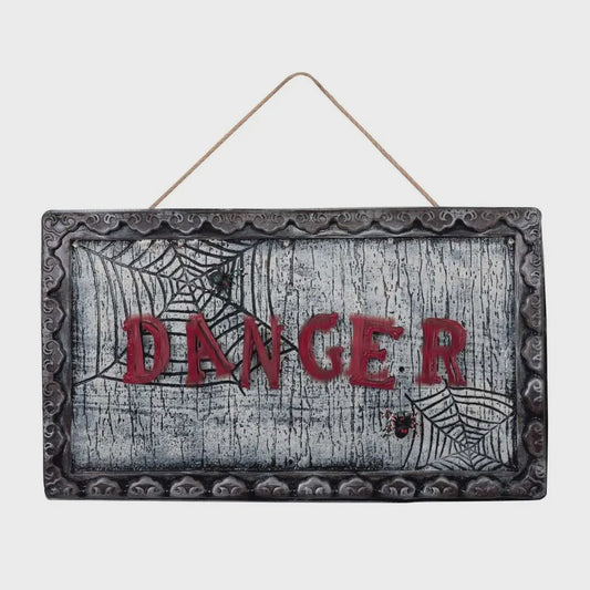Deurplaat Danger - Animated (47cm)