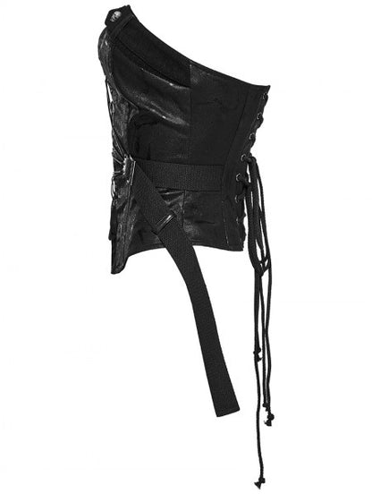 Snake Skin Tube Corset Top