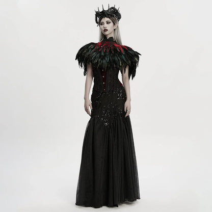 Blood Swan's Palace Feather Bolero