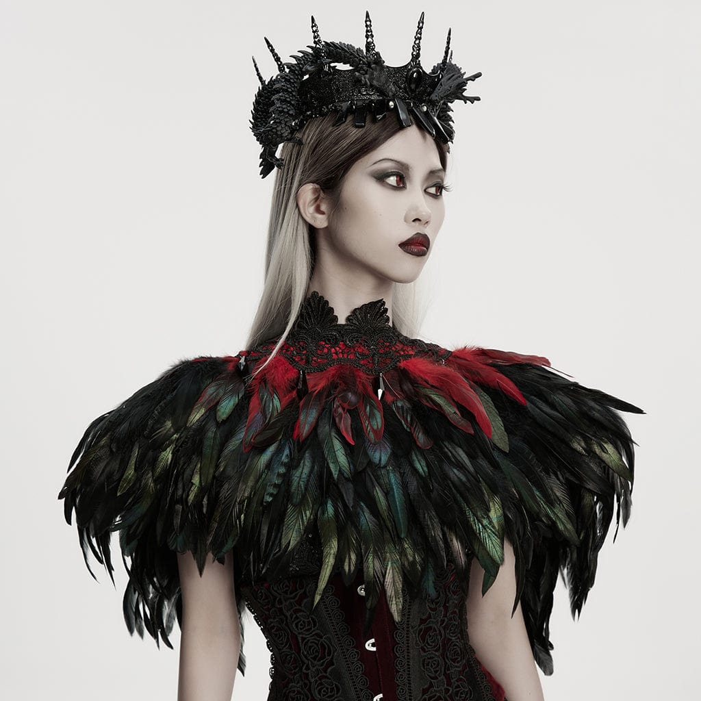 Blood Swan's Palace Feather Bolero